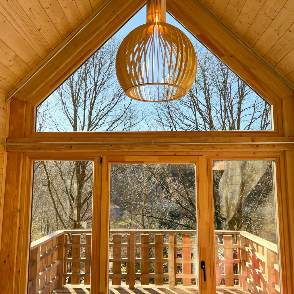 Vue de l'intérieur d'un mdoèle d'monet